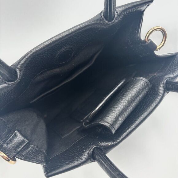 Coach Mini Cally Crossbody in Black Pebbled Leather (PRE-OWNED) - Picture 5 of 7